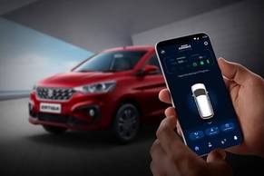 Maruti Ertiga Connected Car Technology With Suzuki Connect Maruti Ertiga Exterior Image Image