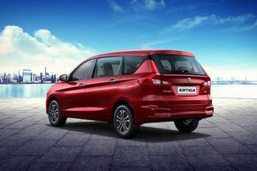 Maruti Ertiga Rear Left View Image Maruti Ertiga Rear Left View Image