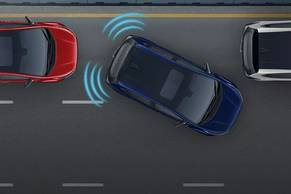 Tata Altroz Rear Parking Sensors Top View Image Tata Altroz Rear Parking Sensors Top View Image