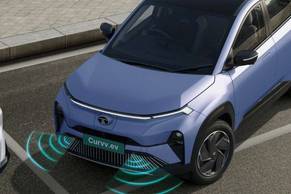 Tata Curvv EV Rear Parking Sensors Top View Image Tata Curvv EV Rear Parking Sensors Top View Image